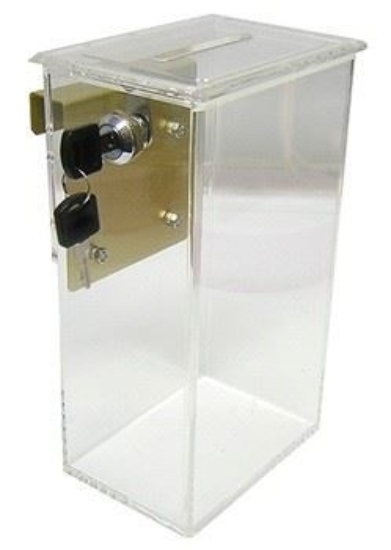 Clear acrylic toke box