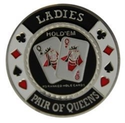 Ladies silver card protector, 33 g