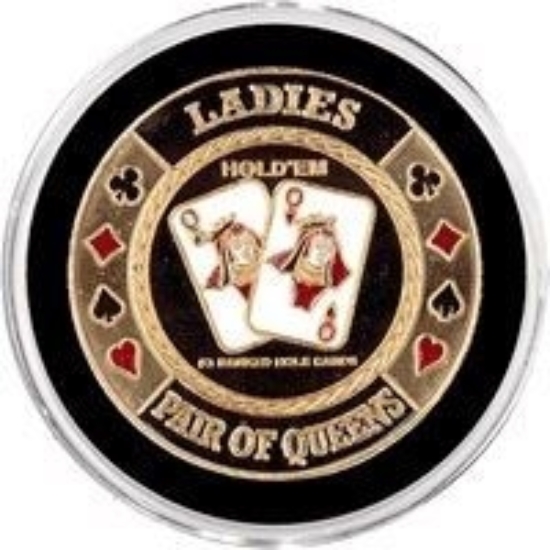 Ladies gold card protector