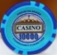 Casino poker chip, 10000 dollars, 14 g
