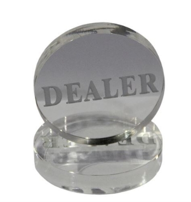 2-1/4-inch acrylic dealer button