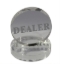 2-1/4-inch acrylic dealer button