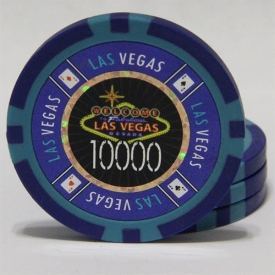 Las Vegas $10000 poker chip 14gr