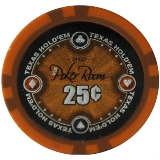 VIP POKER ROOM 25 cents poker chip 14gr