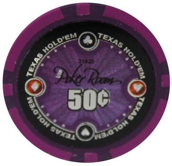 VIP POKER ROOM 50 cents poker chip 14gr