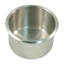 Stainless steel jumbo glass holder