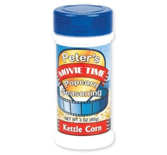 Kettle corn popcorn seasoning shaker bottle