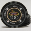 Las Vegas $100 poker chip black