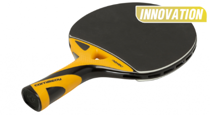 Image de Raquette de Ping Pong  NEXEO X90 Fibre de carbone (Noire & Or)