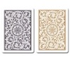 Copag poker playing cards back design black and gold