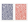 Copag poker playing cards back design blue and red