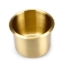 Gold brass standard format glass holder