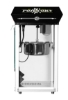 8oz popcorn machine side view with kettle