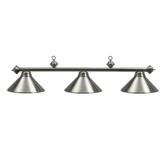 Image sur Lampe de billard en métal - Acier Inox
