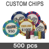 Custom ceramic poker chips 10g