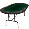 ProLegacy poker table with green felt top