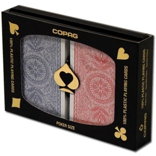 Copag poker duopack gift box red and blue