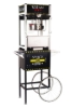 16oz Grand Popper popcorn machine with cart black