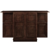 Image sur BRCB3 CAP | CABINET DE BAR PLIANT PORTABLE-CAPPUCCINO