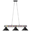 Image sur Lampe blanche avec balles de billard | Noir