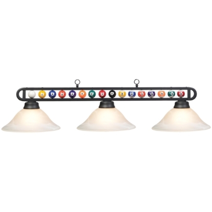Image de Lampe blanche balles de billard 