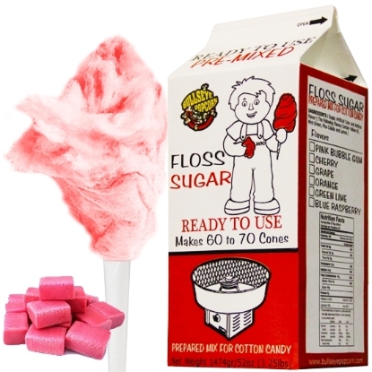 Image de Sucre à barbe à papa Gomme baloune 3.25lb