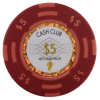 CASH CLUB $5 poker chip 14gr