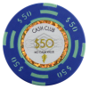 CASH CLUB $50 poker chip 14gr