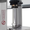 Gear plate receiver installed in popcorn machine
