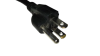 Black power plug for cauldron power supply