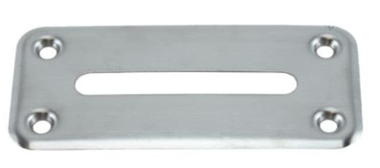 Image sur Plaque en Inox avec Fente à billets