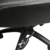 Close-up of professional dealer chair base with adjustment lever